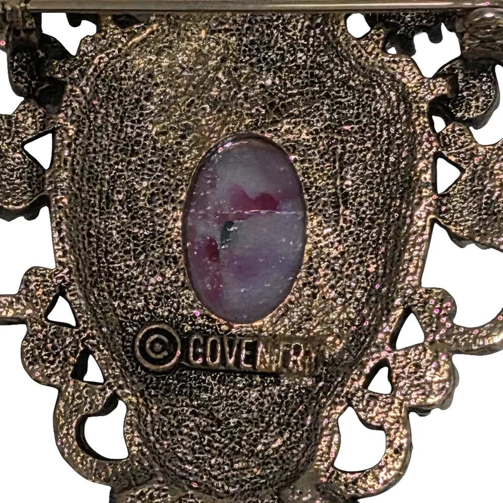 Sarah Coventry Contessa Brooch/Pendant - Picture 3 of 6
